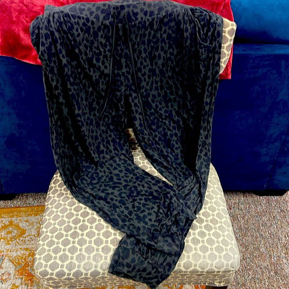 Animal print lounge pants